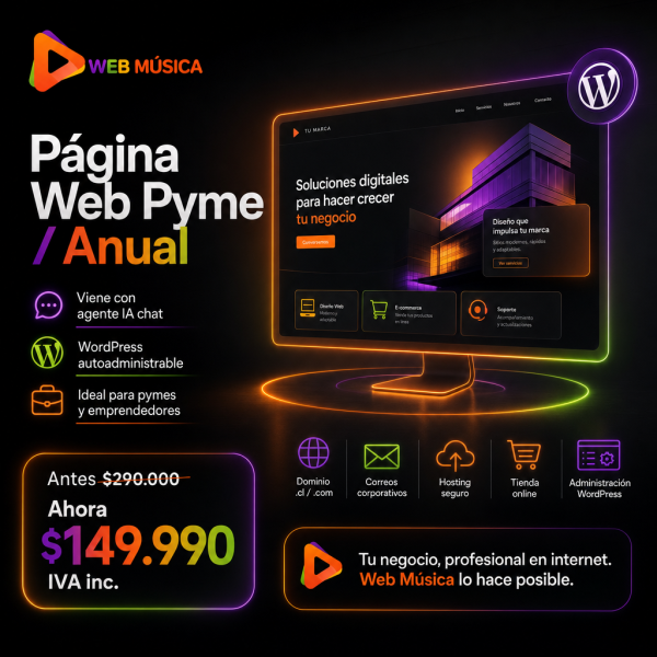 Página Web Pyme / Anual