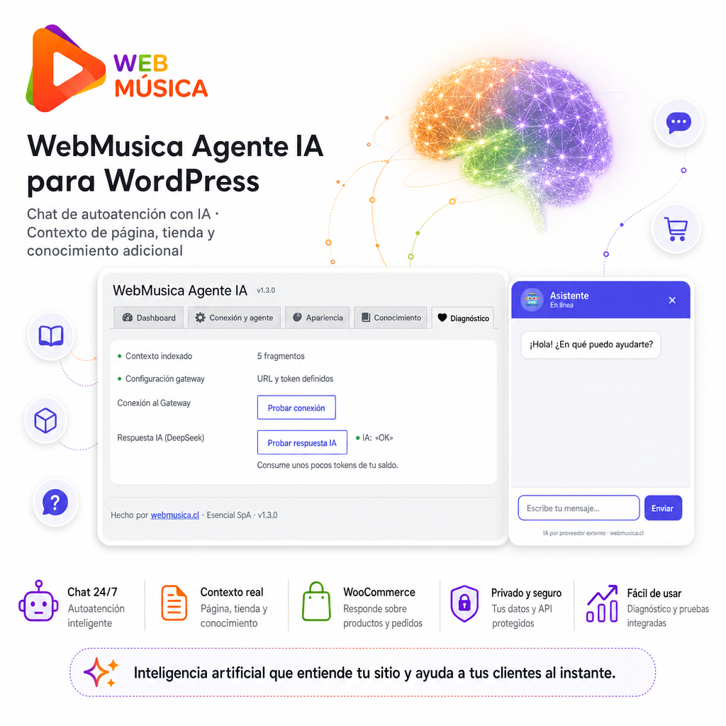 Asistente IA para tu sitio — Atención que vende, 24/7 (Wordpress) - Imagen 2