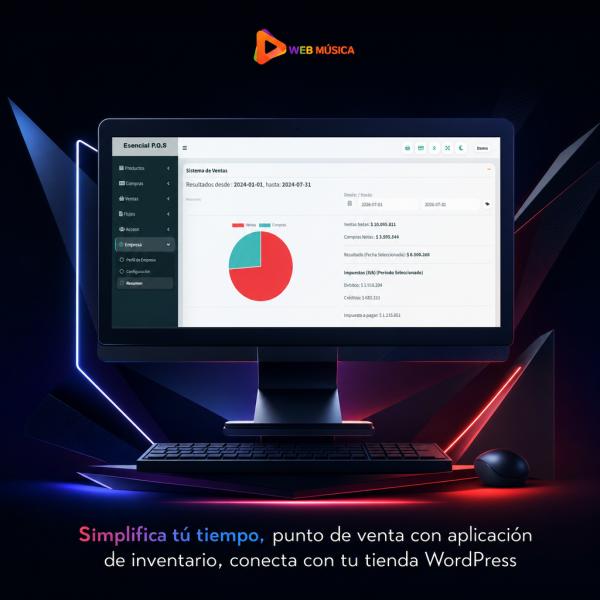 Esencial POS - Inventario y punto de venta. (Mensual)